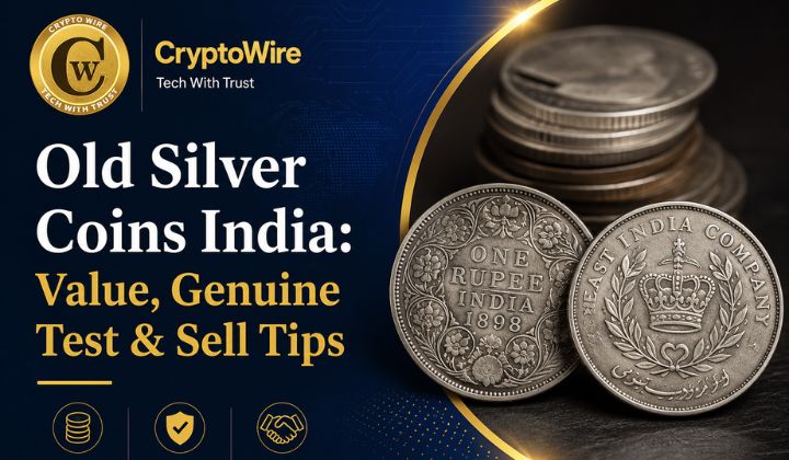 Old silver coins