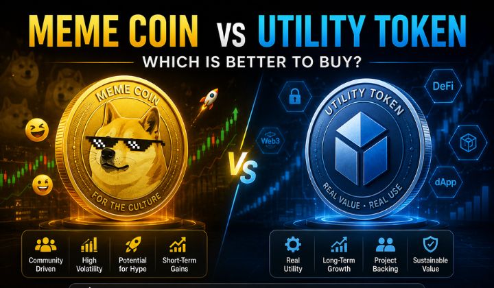Meme coin vs utility token debate